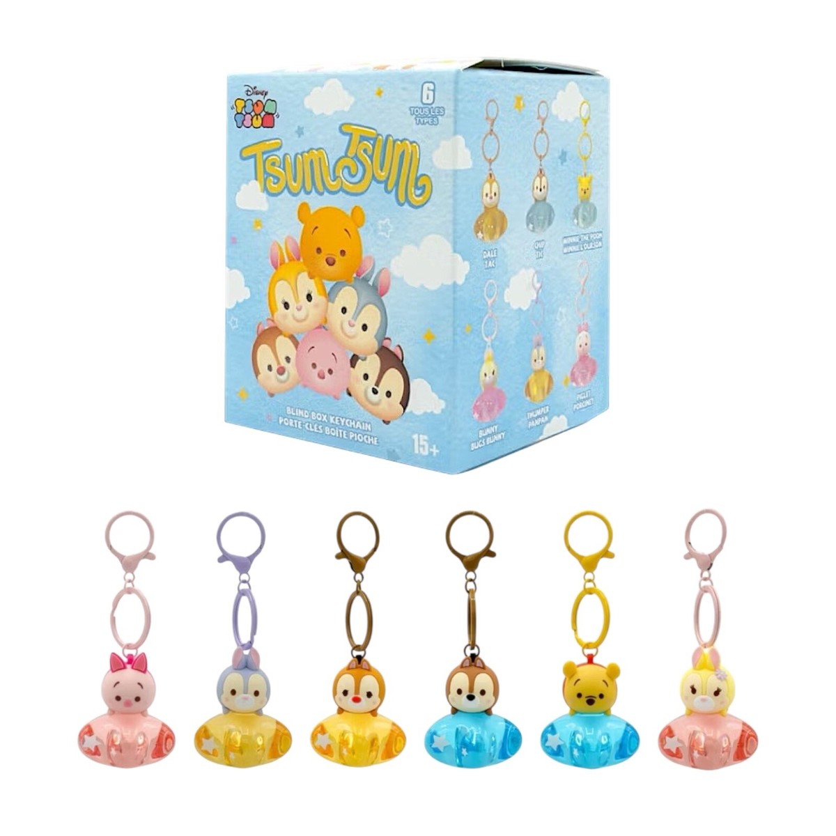Disney Tsum Tsum Blind Box - Random Keyhain Figure Collection