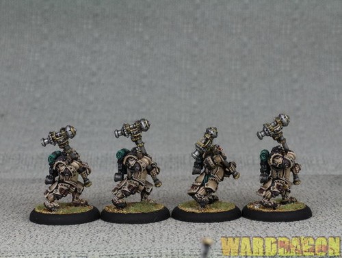 30mm Warmachine WDS painted Mercenaries Horgenhold Forge Guard b97 - Picture 10 of 12