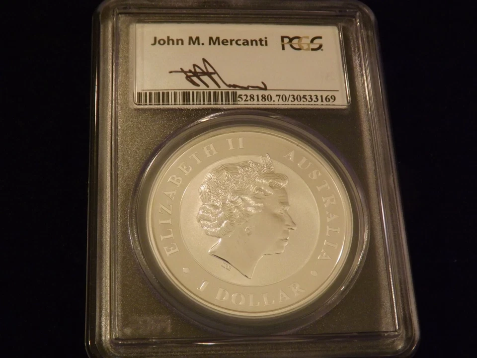 2014-P     $1   Wedge Tailed Eagle   Mercanti       PCGS  MS 70 - Image 2 of 2