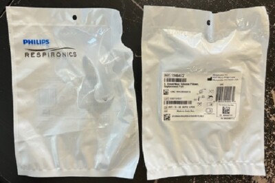2 Philips Respironics DreamWear Nose Silicone Pillows - SMALL - REF 1146472