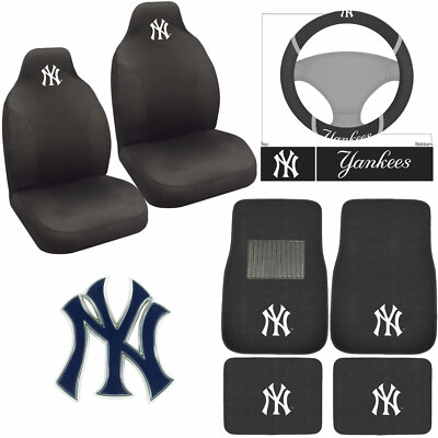 New York Yankees Car Mats MLB New York Yankees Holiday Sweater