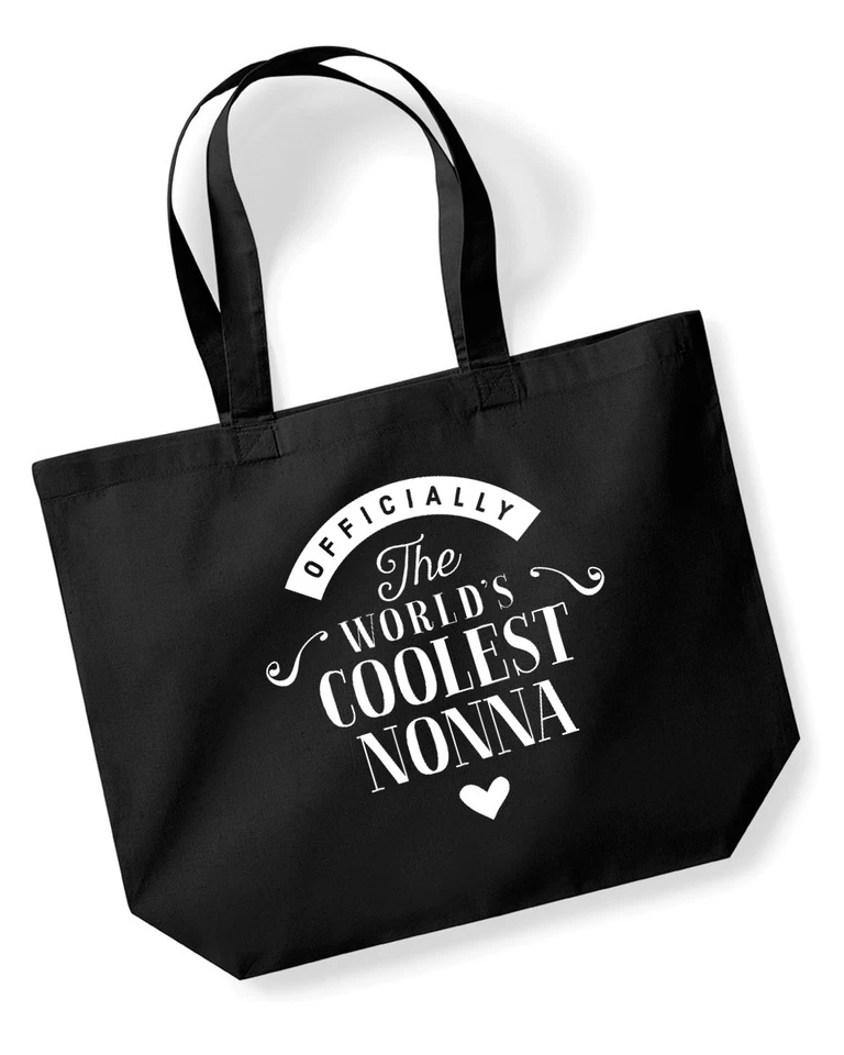 DESIGN, INVENT, PRINT! Nonna Birthday Gift or Christmas Gift Bag, Tote, Shopping Bag, Birthday Gift