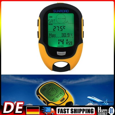Waterproof FR500 Multifunction LCD Digital Altimeter Barometer Compass Hot