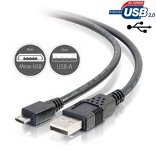 Micro USB Power Charger Charging Data Cable for Garmin Approach G8 G30 Golf GPS