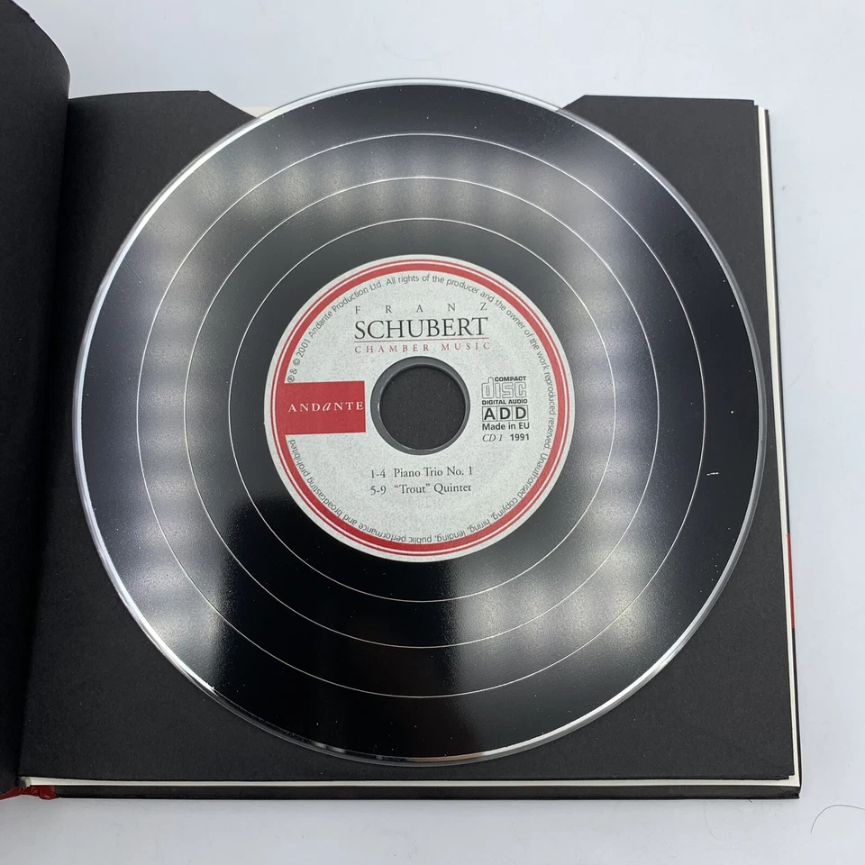 FRANZ SCHUBERT - Chamber Music (4 CD Limited Edition Set W/Book - Andante) - Image 4 of 4