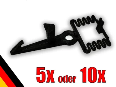 3D-SCALE 5x oder 10x Kupplung kompatibel zu LGB, Playmobil Spur G Kupplungsfeder Waggons