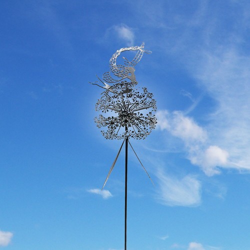 Outdoor Fairies Dandelions Dance Together Statue Garden Ornament Sculpture Decor - Picture 28 of 32