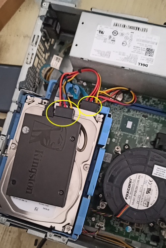 Dell 3040 5040 7040 3046 3050 5050 7050 SFF Hard HDD double SATA Power Cable - 第 4/5 張圖片
