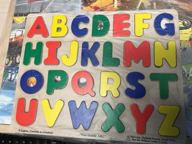 melissa and doug 4 wooden puzzles