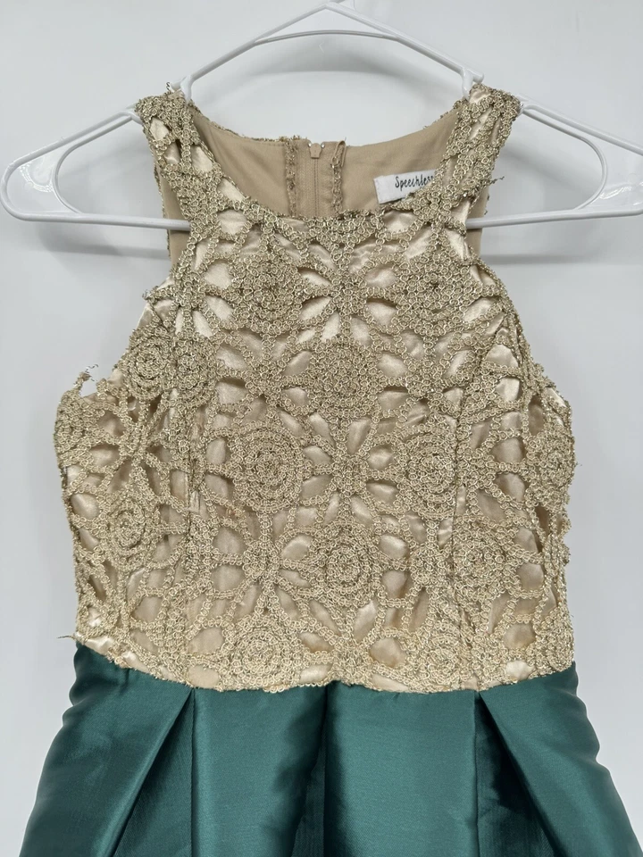 speeches Girl's Straight Gown Dress Size 12 - Image 2 of 4