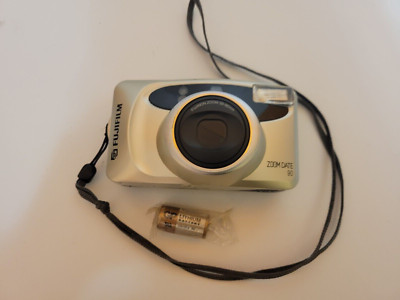 Vintage Fuji Fujifilm Zoom Date 90 Point & Shoot 35mm Camera with