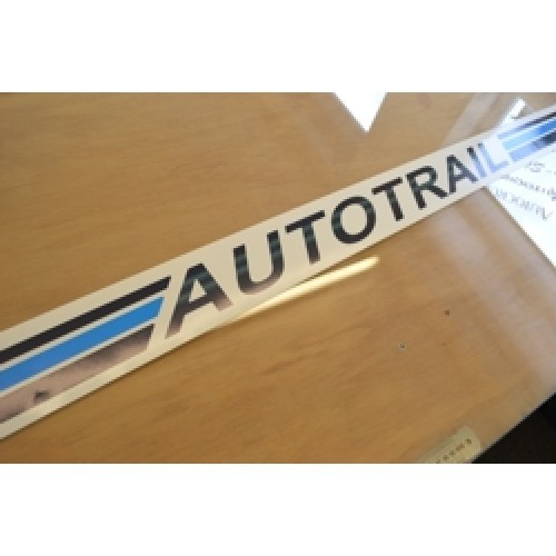AUTOTRAIL Front Motorhome Roof Sticker Decal Graphic - SINGLE | eBay UK