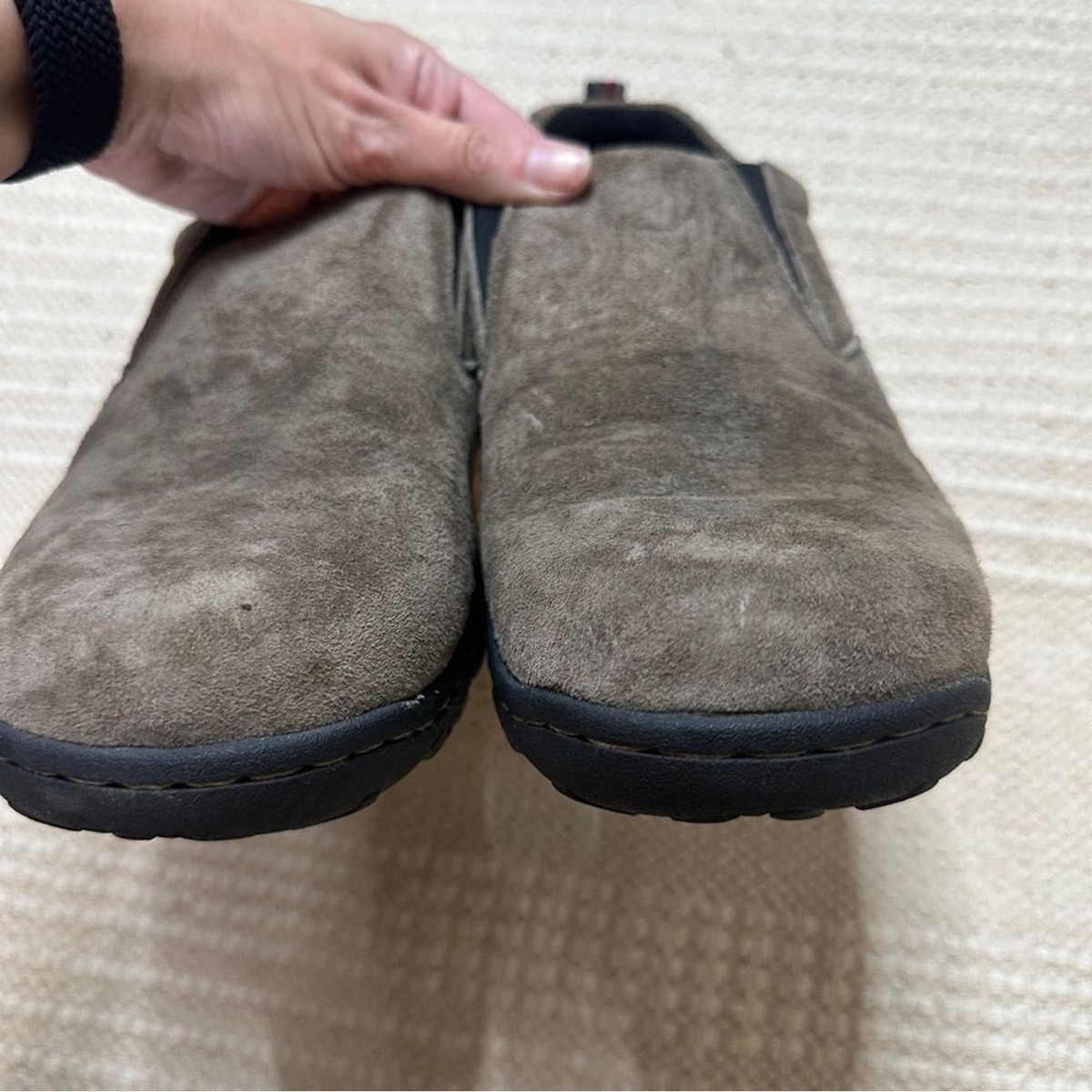 LL BEAN men’s suede leather comfort moc shoes 11 LL BEAN men main image 3