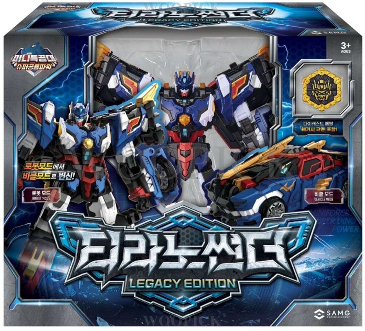 後*藤様 ミニフォース　レガシー　ティラノサンダー Miniforce Super Dino Power TYRANNO THUNDER Legacy Edition