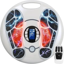 EMS Foot Massager for Neuropathy & Circulation Stimulator 25 Modes 99 Levels FSA