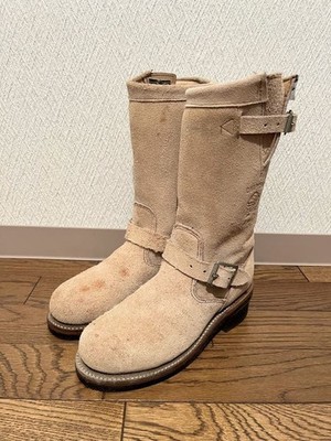 N*R様 CHIPPEWA USA製 スエード エンジニアブーツ ベージュ ショ s-l400.jpg