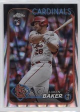2024 Topps Chrome RayWave Refractor Luken Baker #132 uk2