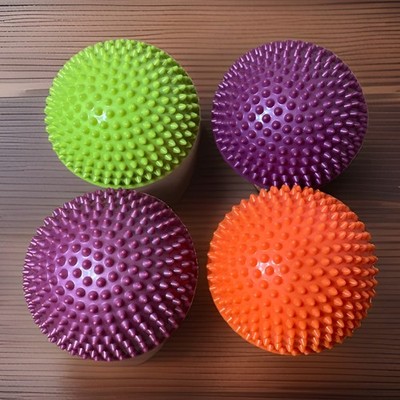 Fitness Gear 4 Balance Pods Increase Stability Physical Therapy Pilates Home Gym