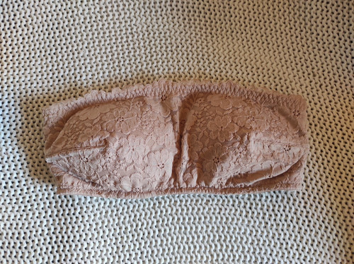 Bandeau Top BH Hautfarbe H&M M 38 - Bild 1 von 6