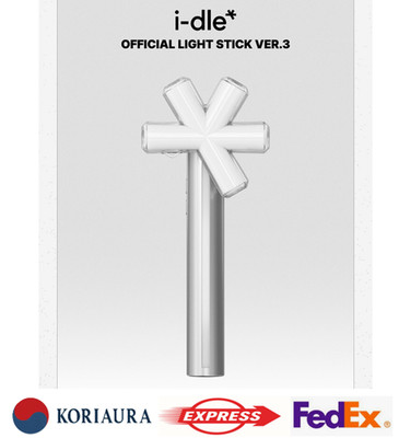 GIRL (G) I-DLE OFFICIAL LIGHT STICK Ver.3/Starp, Tracking Code FANLIGHT MD GOODS