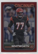 2024 Topps Chrome Red Refractor /5 Andrew Whitworth #30 19zq