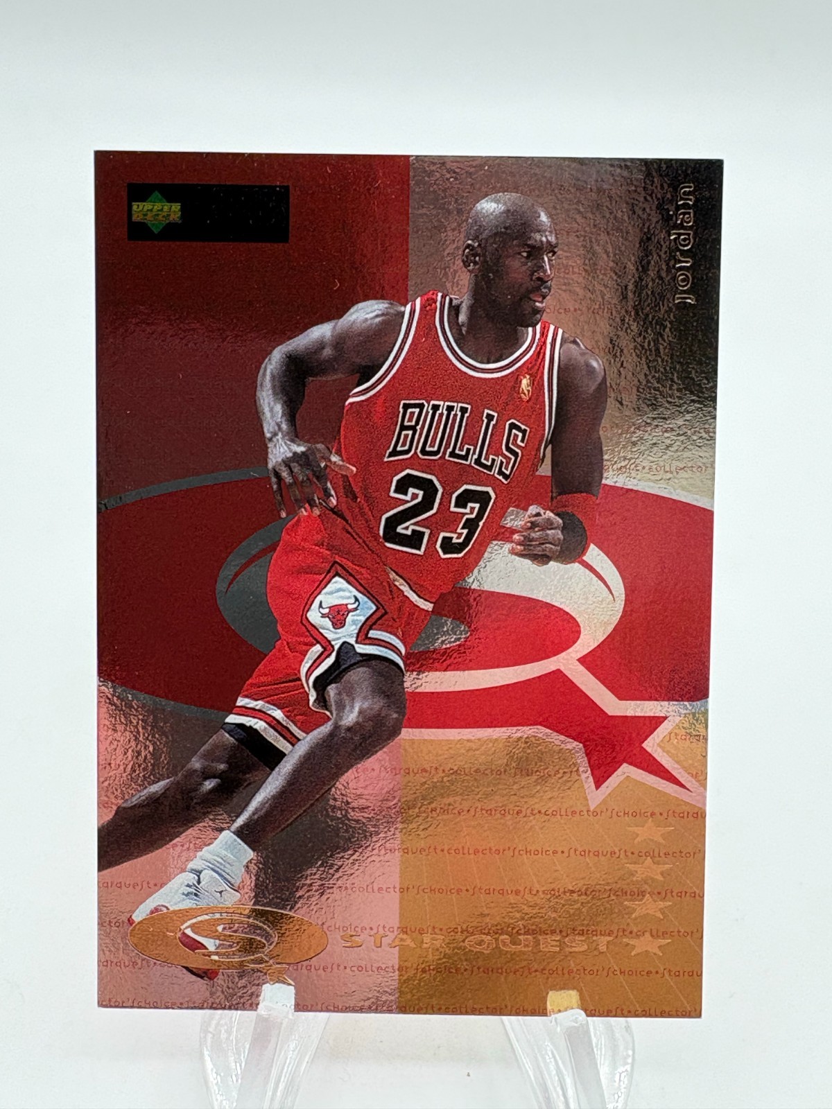 1997-98 Upper Deck Collector's Choice Star Quest Michael Jordan #SQ83 HOF