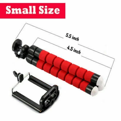 Adjustable Tripod Stand Flexible Octopus Phone Holder for iPhone Camera Gym Vlog - Image 3 of 4