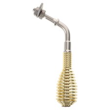 Heat Resistant Fireplace Handle Replacement Wood Stove Spring Handle 4 Inch