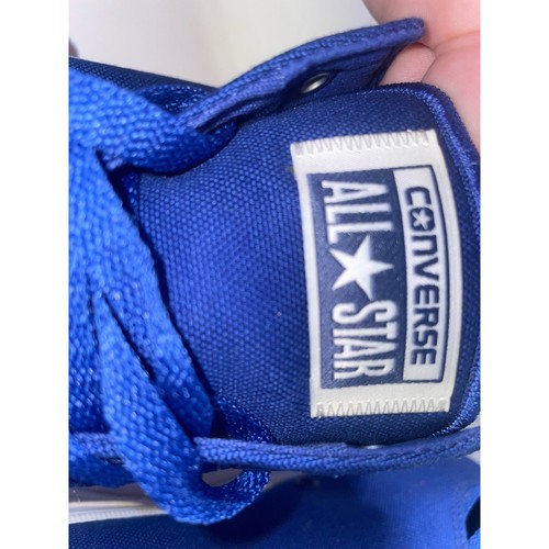 Converse All Star Chuck Taylor 150152C UNISEX M12/W14 Blue Shoes EXCELLENT - Picture 8 of 10