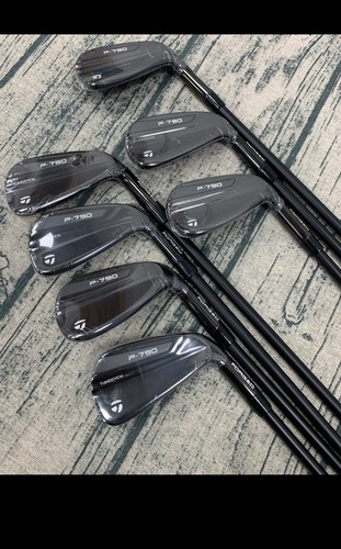 2019 TaylorMade P790 Black Iron Set 4-PW Stiff Flex DG S300 105g White MCC Grips