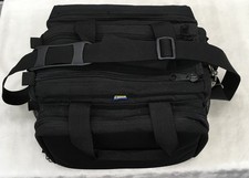 Large Black Gun/Ammo Carry Bag, 14” X 12” X 8”, 6 Zippers #39