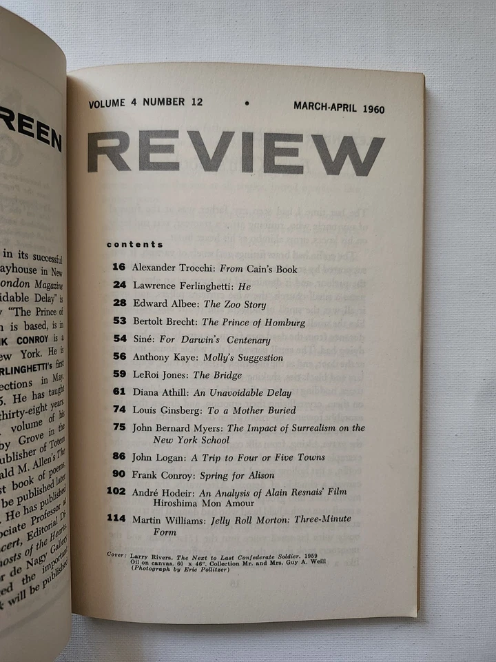 Evergreen Review Lot: Issues 12-20 - Image 3 of 4