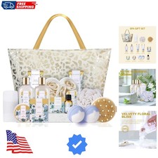 Gifts for Women 15pcs White Jasmine Gift Baskets for Women Luxury Relaxing Sp...