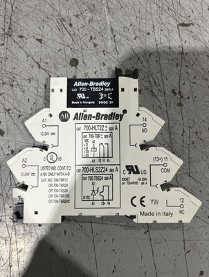  ALLEN BRADLEY 700-HLS2Z24 Box Of 10 Terminal Block Relay New Free Shipping 