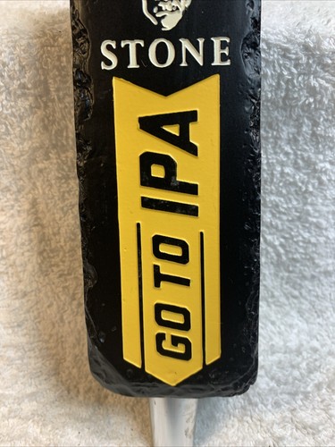 Stone Brewing Company Beer Tap Handle 8" Rare Go To IPA Draft Keg Tap Tapper New - Bild 17 von 18