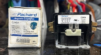 Packard C240A 2 Pole Contactor (24V, 40Amp)