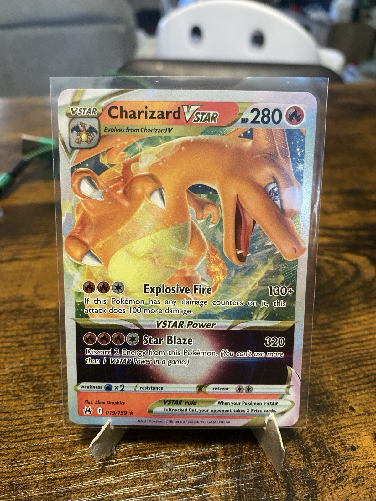 Pokémon Charizard Vstar Ultra Rare Pokemon Sword & Shield Brill Stars 18/172 67