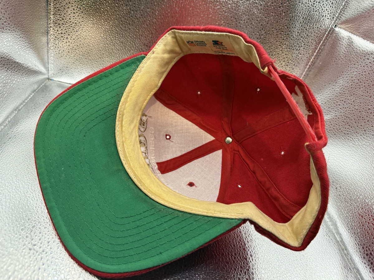 Vintage 90s San Francisco 49ers Starter Wool 1st Gen Snapback Hat