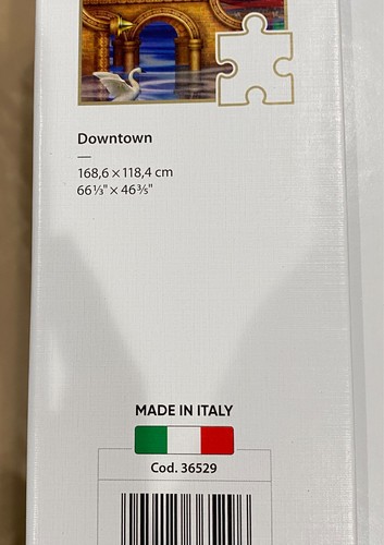 NEW! Clementoni Puzzle DOWNTOWN, 6000 Pieces, Fantasy, Ciro Marchetti, Open Box - Picture 3 of 4