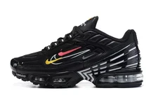Men's Nike Air Max Plus TN 3 Running Shoes Black Yellow Red US10