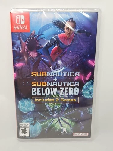 Subnautica + Subnautica: Below Zero Nintendo Switch Factory Sealed Bandai Namco