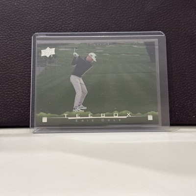 2026 Upper Deck Golf Eric Cole TeeBox Case Hit Acetate Card!