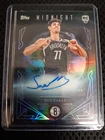 TOPPS MIDNIGHT 2025 BEN SARAF ROOKIE AUTO MIDNIGHT SUN