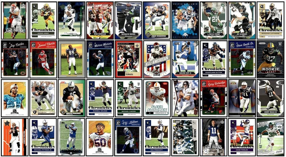 Mixed Lot of 102 Football Sports Cards 1983-2022 Dallas Cowboys Oakland Raiders - Image 2 of 3