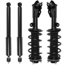 Front Rear Pair Struts Spring Assembly Shock for 2012 Honda Civic 172928 172927