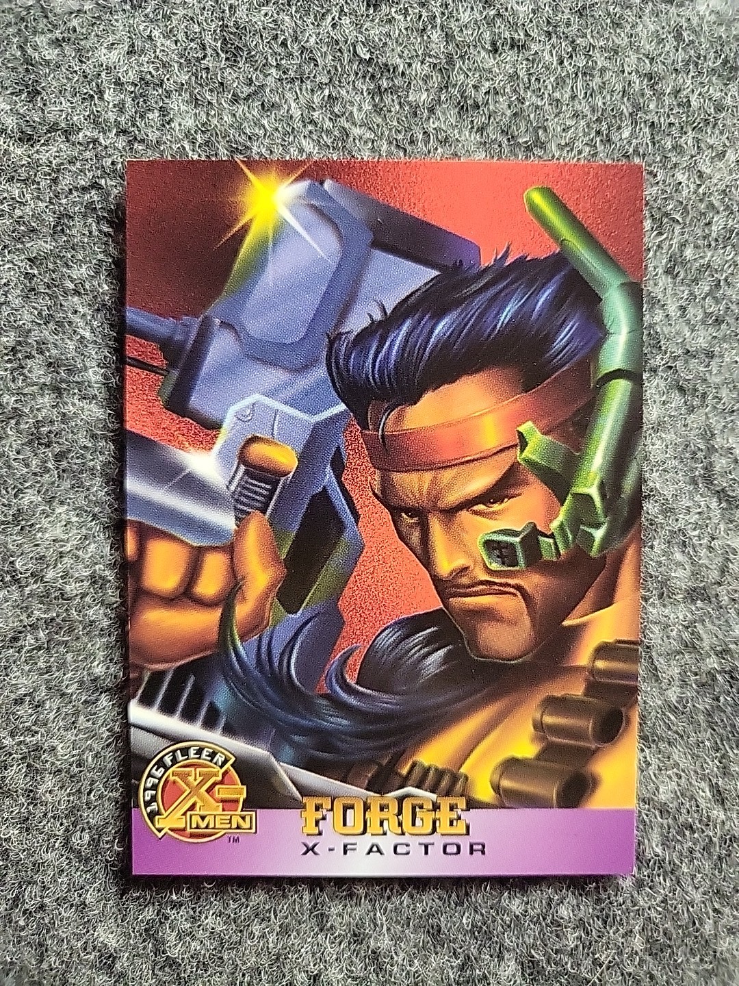 1996 Fleer Marvel X-Men #14 Forge B