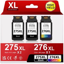 Ink PG-275XL CL-276XL Ink Cartridges for Canon Pixma TS3522 TS3520 TR4722 TS3722