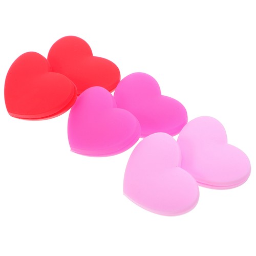 6Pcs Tennis Racket Vibration Dampeners Heart Shape Silicone Dampeners - Picture 5 of 12