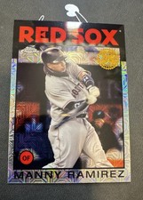 2021 Topps Update Silver Pack 1986 Topps Chrome Baseball Manny Ramirez #86C-38