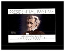 2004 Topps Presidential Pastime Insert Andrew Jackson #PP7 MINT